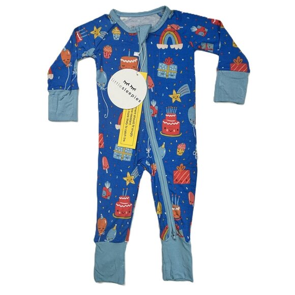 Little Sleepies Other - Little Sleepies Birthday Wishes Zippy 0-3 M